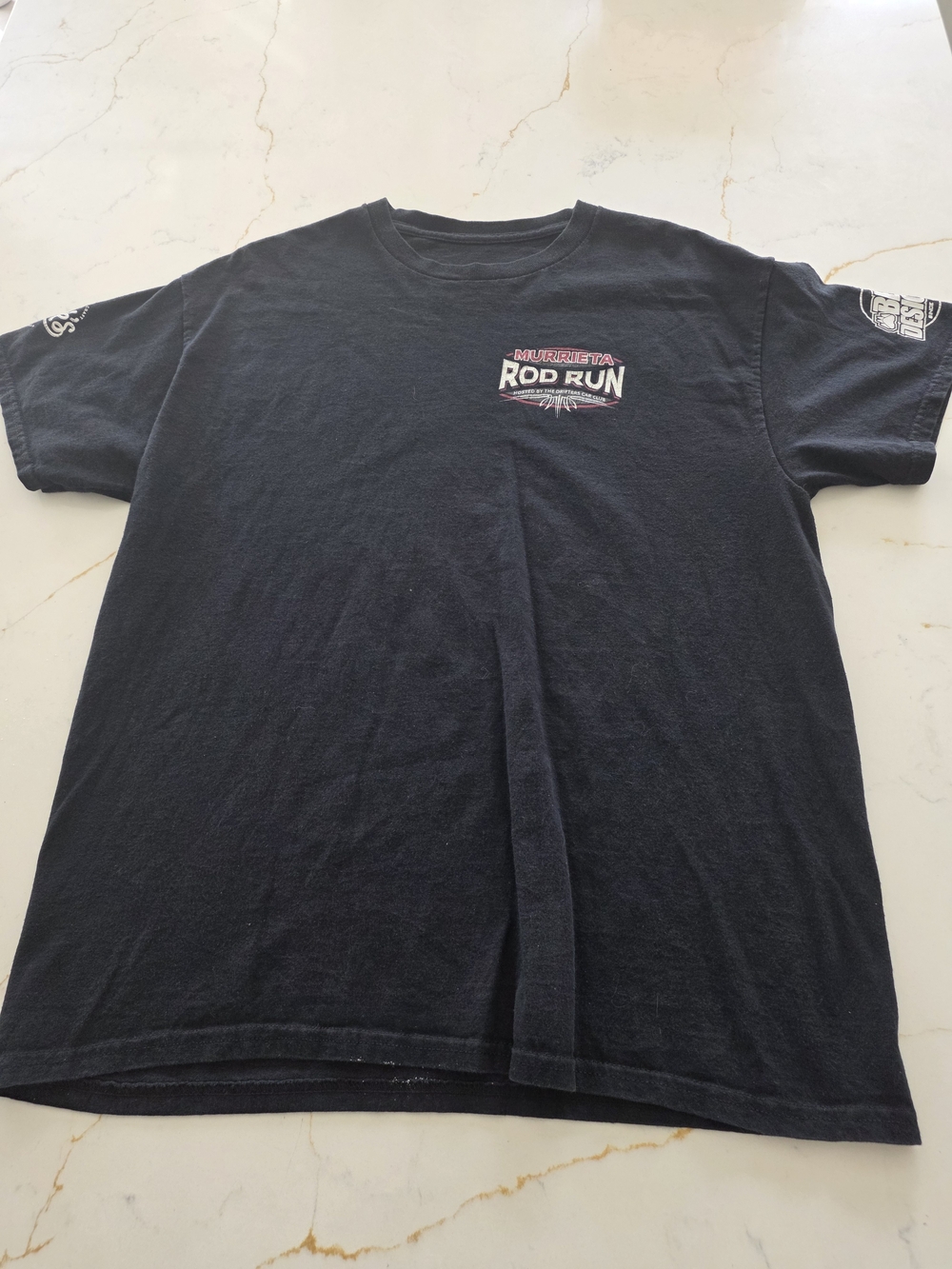Murtietta Rod Run Graphic Tee - Black Men’s Short Sleeve Shirt